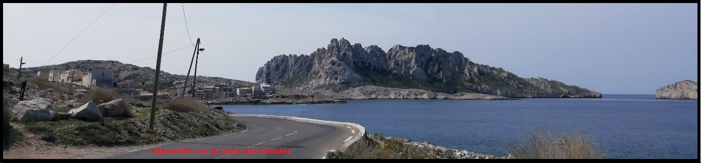 Sur la route des Goudes